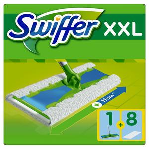 Livraison A Domicile Swiffer Kit Swiffer Xxl Balai 8 Recharges