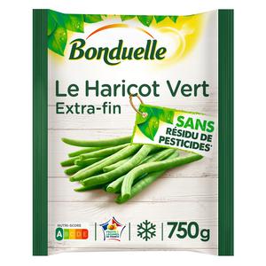 Bonduelle Haricots Verts Extra Fin Sans Residu De Pesticides Precuit Vapeur