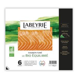 Livraison A Domicile Labeyrie Saumon Fume Bio 180g 6 Tranches
