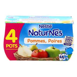 Acheter Promotion Nestle Naturnes Pomme Poire Des 4 6 Mois 4x130g