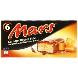 Mars Barres chocolatés fourrées au caramel Mars 