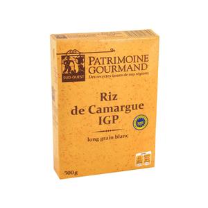 Acheter Patrimoine Gourmand Riz Camargue IGP Long Grain Blanc 500g