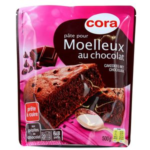 Preparation Pour Moelleux Au Chocolat Cora 500g Shoptimise