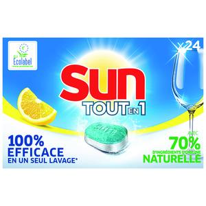 SUN Tablette Lave-vaisselle Tout en Un Extra Power - 44 doses