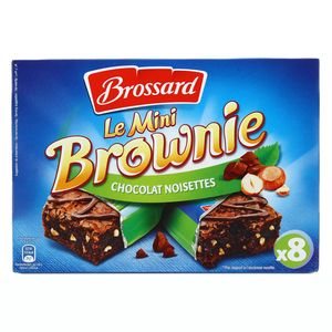 Achat Brossard Mini Brownies Au Chocolat Et Noisettes 8 Gateaux 240g