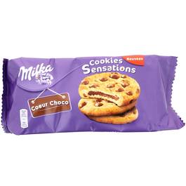 Livraison A Domicile Milka Cookies Sensations Coeur Choco 1g