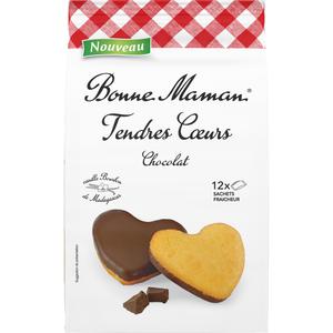 Livraison à domicile Bonne Maman Madeleine cœur chocolat, 300g