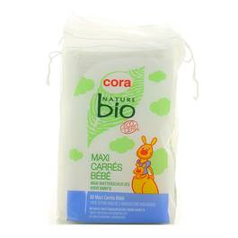 Livraison A Domicile Nature Bio Maxi Carres Bebe Bio 60 Pieces