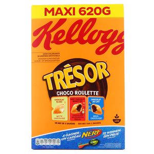 Shop 2x Kelloggs Tresor (Krave) Choco Nut Chocolate Cereal (2x375g)  Kellogg's to save money! Find the top products for the lowest prices, and  excellent customer service