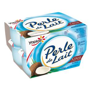 Livraison A Domicile Yoplait Perle De Lait Coco 8x125g