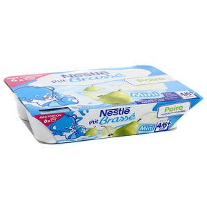 Livraison A Domicile Nestle P Tit Brasse Poire Des 4 6 Mois 6x60g