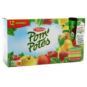 MATERNE Pom'potes multi-variétés - 12x90g