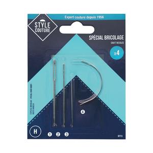 Selma Set De 4 Aiguilles à Spleiß Pour Cordage 4-10 Mm | Outil Pro Pour Épissure
