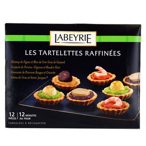 Les Tartelettes Raffinées (12 pièces) Les Tartelettes Raffinées (12 pièces),LABEYRIE,165g