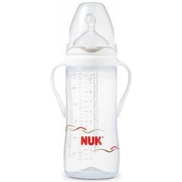 Achat Vente Nuk Biberon Col Large Tetine Silicone 6 18 Mois 300ml