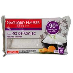 Gayelord Hauser Riz de Konjac, 200g : houra.fr Gayelord Hauser Riz de Konjac, 200g : houra.fr
