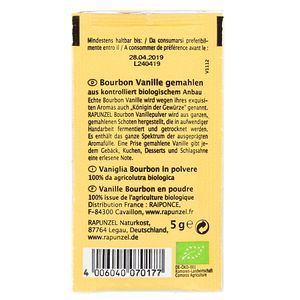 Livraison à domicile Rapunzel Vanille Bourbon en poudre Livraison à domicile Rapunzel Vanille Bourbon en poudre