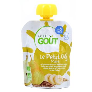 Good Goût Bio Le Petit Déj 70 g Pas Cher - Alimentation bébé
