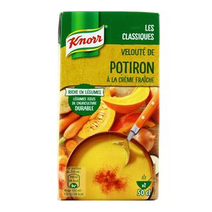 Livraison A Domicile Knorr Veloute De Potiron A La Creme Fraiche 50cl