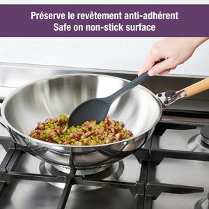 Mastrad Cuillère à Crème Glacée Verte - Démoulage Facile Et Rapide Avec Fond Souple