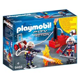 playmobil city action pompier