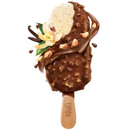 Nuii Bâtonnets glacés Vanille de Java & Amande, Boite de 4x67g