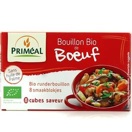 Bouillon Bio de Boeuf, 8x Bouillon Bio de Boeuf, 8x,PRIMEAL,8x