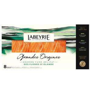 Livraison A Domicile Labeyrie Saumon Fume D Islande 270g 8 Tranches