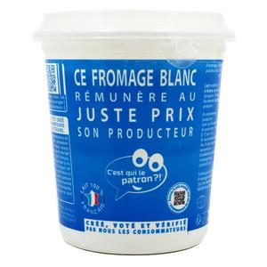 Achat / Vente C'est qui le Patron Fromage Blanc 6% Matière Grasse, 1kg