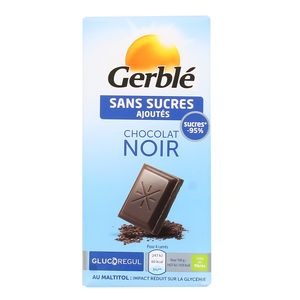 Livraison A Domicile Gerble Chocolat Noir Sans Sucres Ajoutes 80g