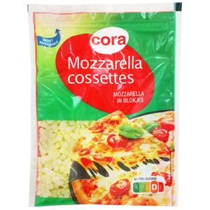 mozzarella en cossettes