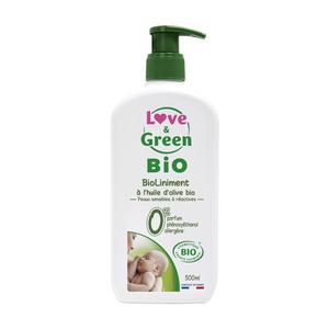 Love and Green Bio Liniment à l'huile d'olive 500ml