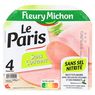 Fleury Michon Jambon de Paris sans sel nitrité, 140g