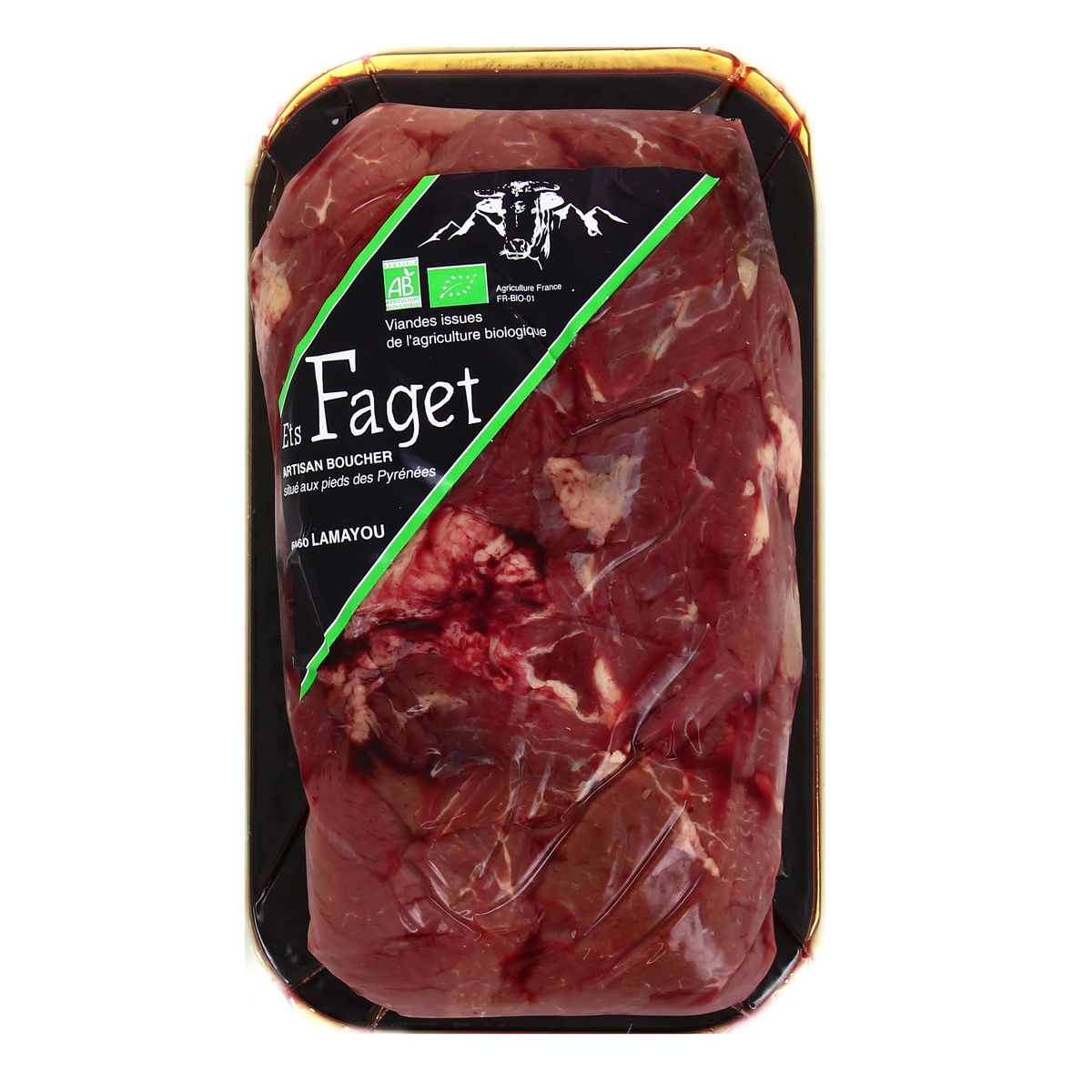 Acheter Faget Artisan Boucher Boeuf Bourguignon Bio Environ 1 Kg