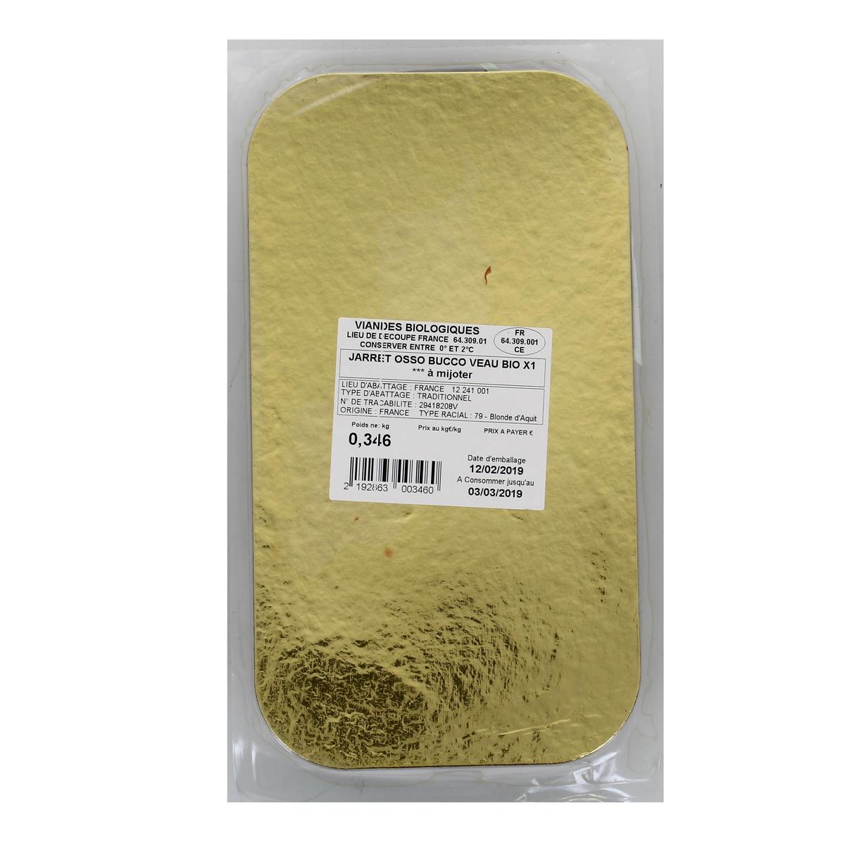 2192863000000 - Faget, Artisan Boucher - Jarret de Veau Bio 
