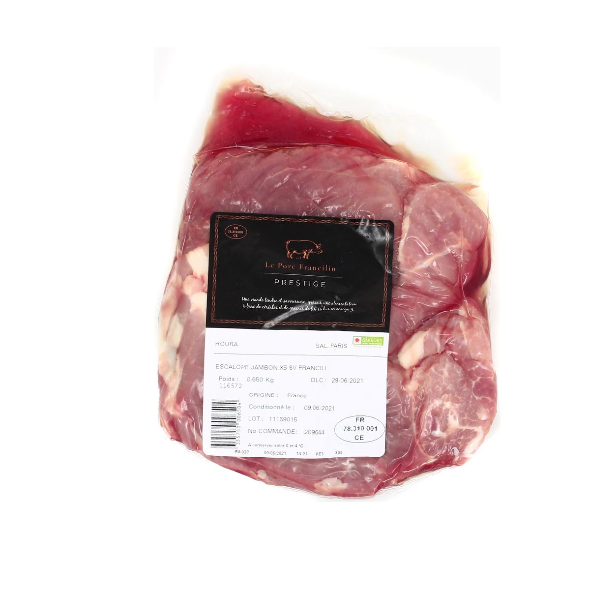 2355750000000 - Le Porc Francilin - Escalopes de Jambon