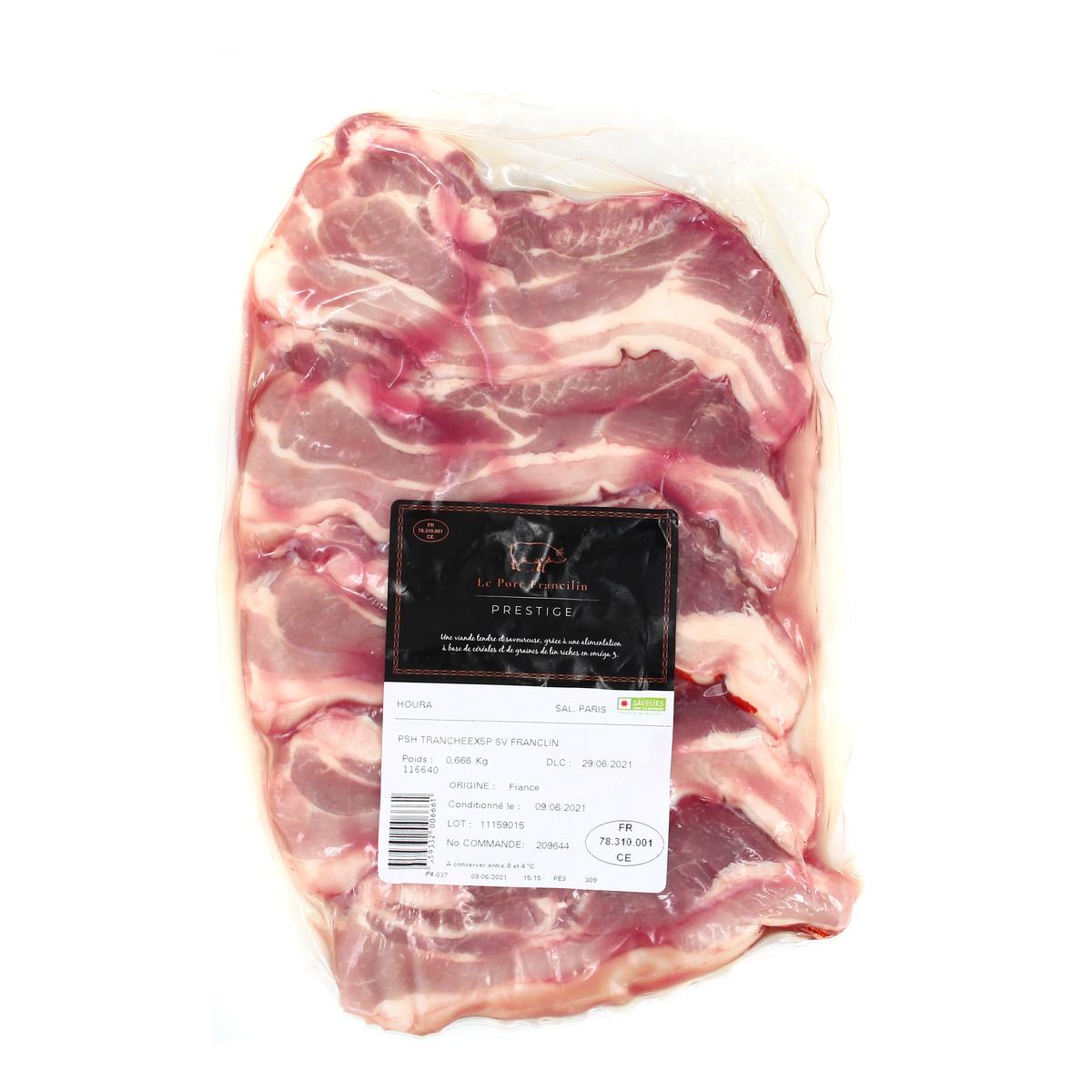 2359332000000 - Le Porc Francilin - Poitrines de Porc Tranchées