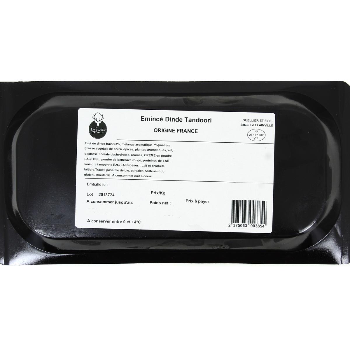2375063000000 - Leguelier - Emincé de Dinde Mariné Tandoori