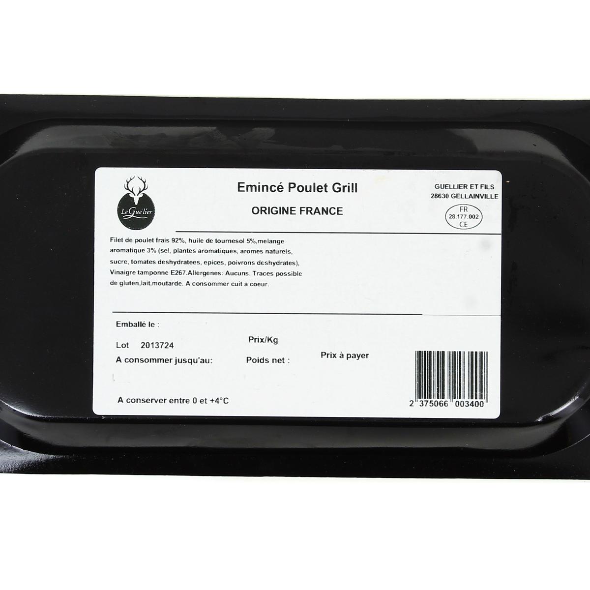 2375066000000 - Leguelier - Emincés de Poulet Marinés Grill