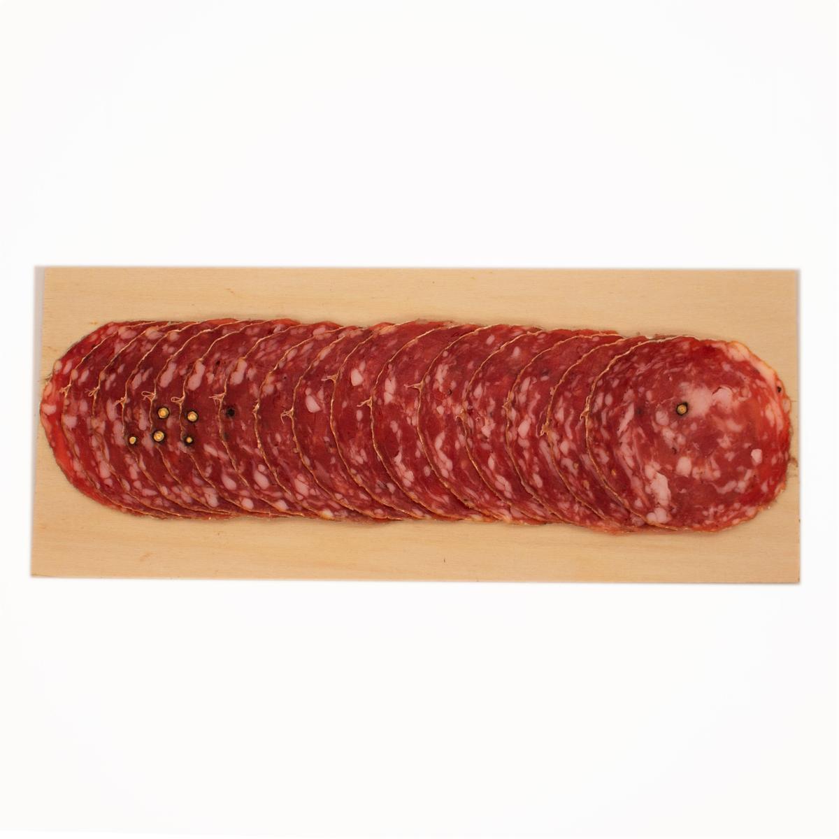 2565263000000 - Le Chariot à fromages, Artisan Fromager - Saucisson de Campagne Artisanal, tranché