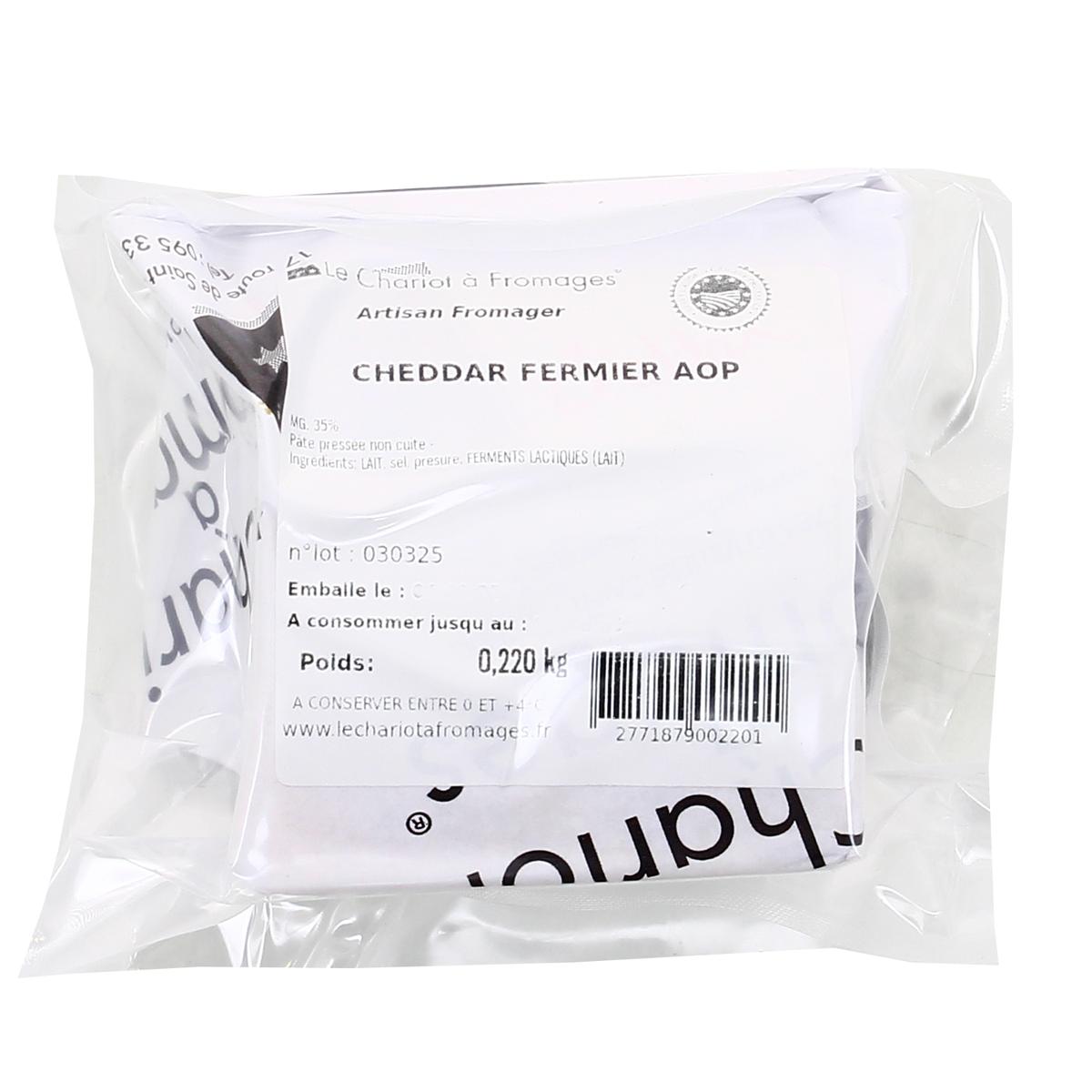 2771879000000 - Le Chariot à fromages, Artisan Fromager - Cheddar Fermier AOP