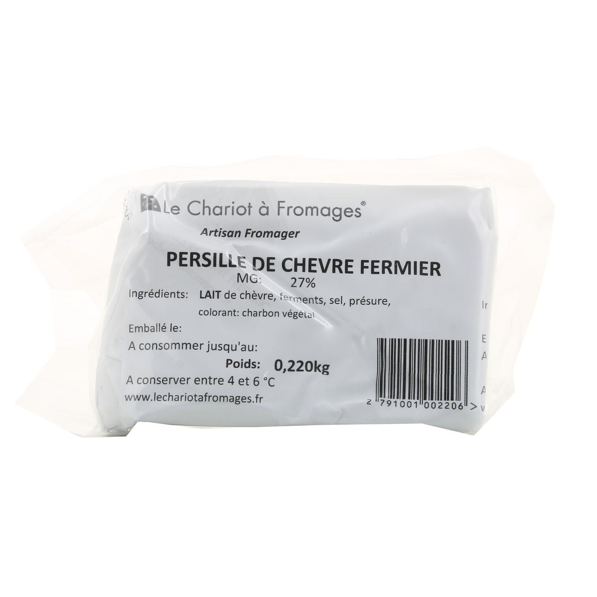 2791001000000 - Le Chariot à fromages, Artisan Fromager - Persillé De Chèvre - Lait de chèvre pasteurisé