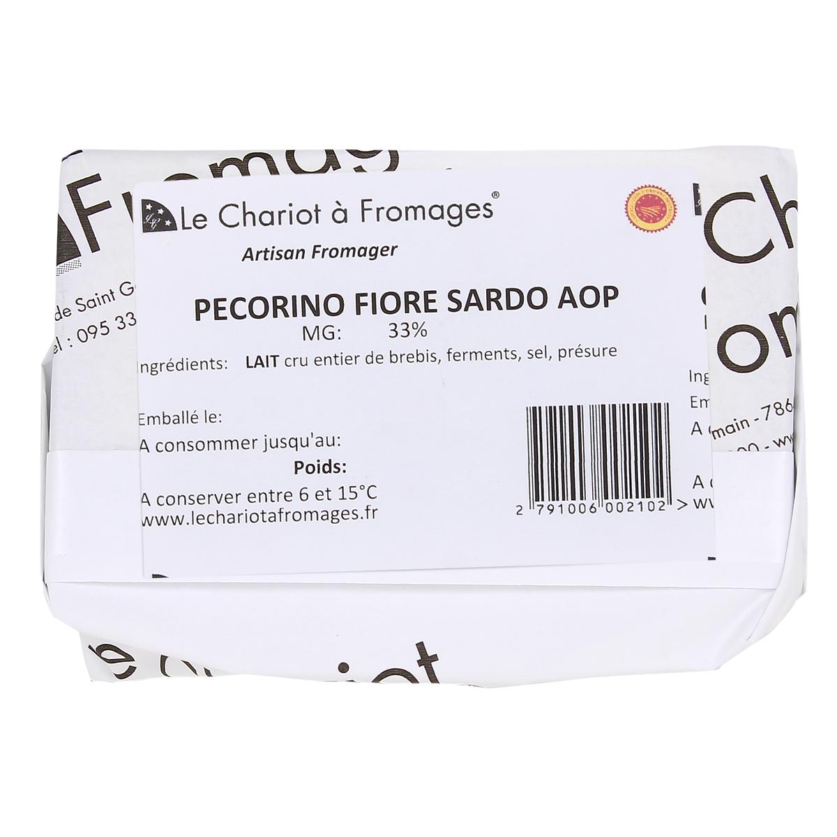 2791006000000 - Le Chariot à fromages, Artisan Fromager - Pécorino Fiore Sardo AOP - Lait de brebis cru
