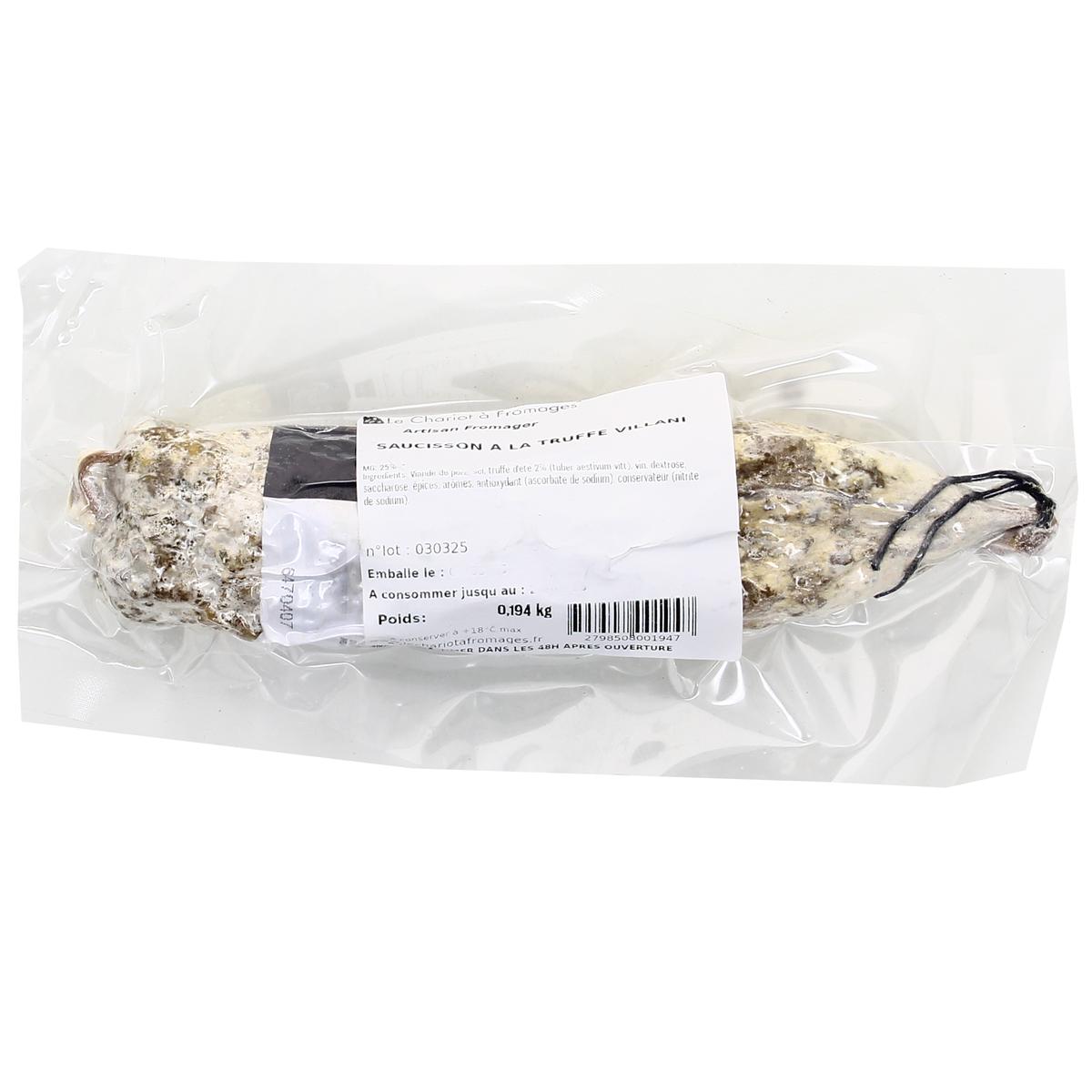 2798508000000 - Le Chariot à fromages, Artisan Fromager - Saucisson Italien à la Truffe