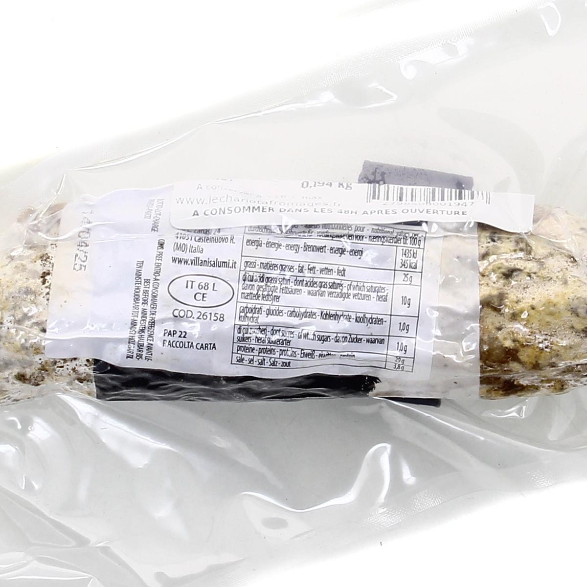 2798508000000 - Le Chariot à fromages, Artisan Fromager - Saucisson Italien à la Truffe