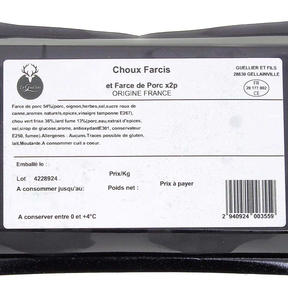 2940924000000 - Leguelier - Choux Farcis