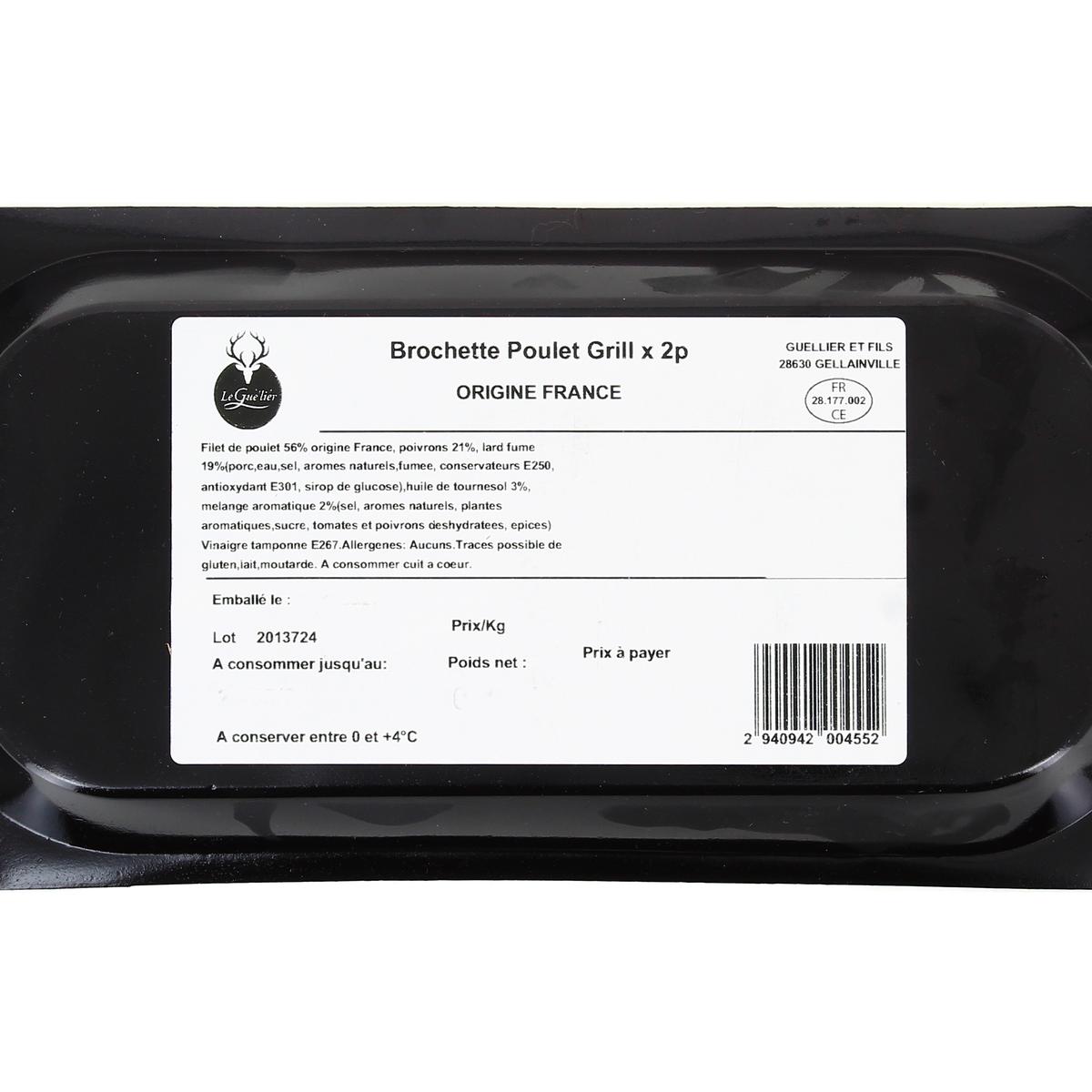 2940942000000 - Leguelier - Brochette de Poulet Grill
