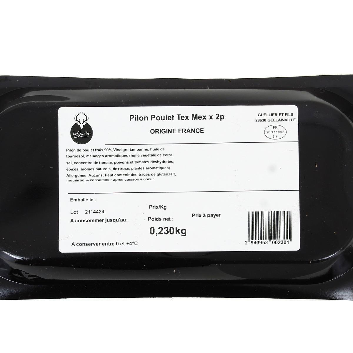 2940953000000 - Leguelier - Pilons de Poulet Marinés façon Tex Mex