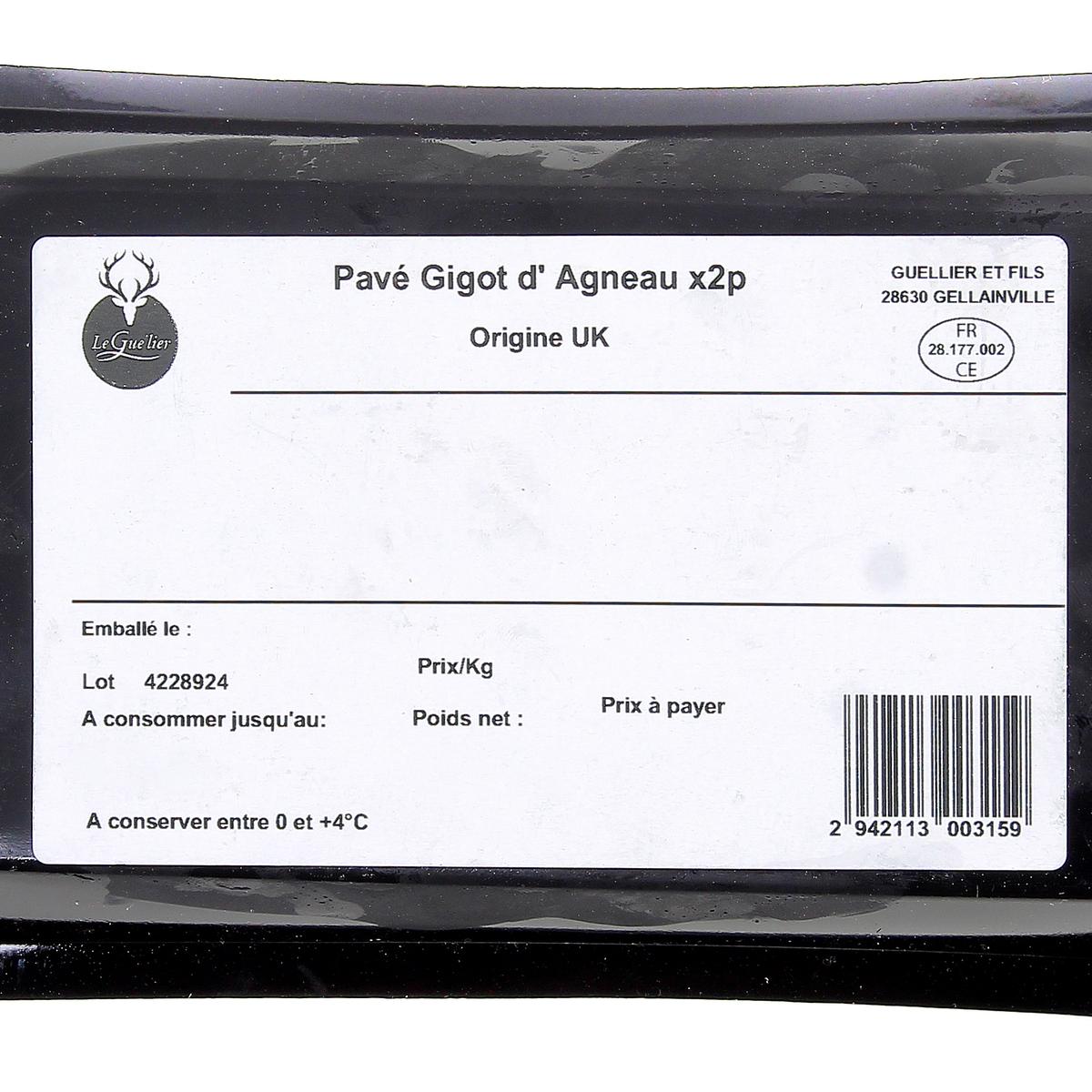 2942113000000 - Leguelier - Pavé de Gigot d'Agneau