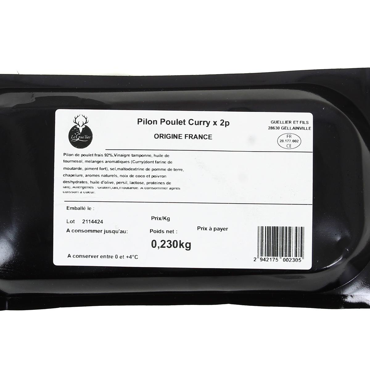 2942175000000 - Leguelier - Pilons de Poulet Marinés au Curry